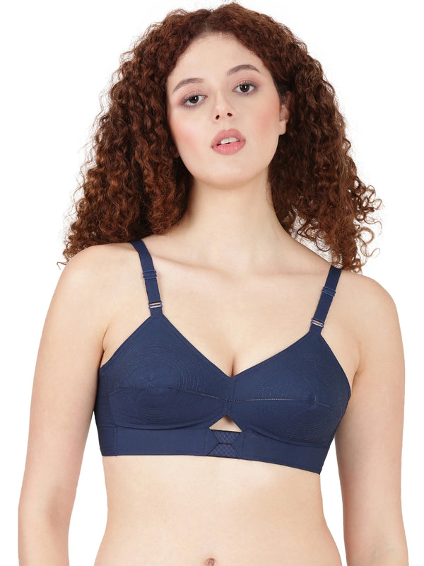 Priyasajini C & D - Full Coverage Round Stitch bra with Centre Elastic