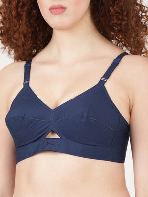 Buy Blossom Bra_Centre Elastic_PRIYASAJINI MIXED BRA_2511 BLUE 2