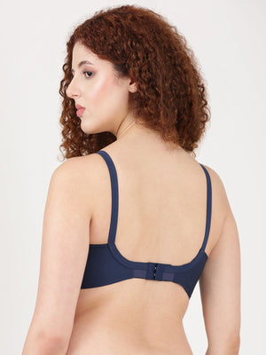 Buy Blossom Bra_Centre Elastic_PRIYASAJINI MIXED BRA_2511 BLUE 3