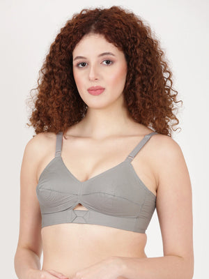 Priyasajini C & D - Full Coverage Round Stitch bra with Centre Elastic