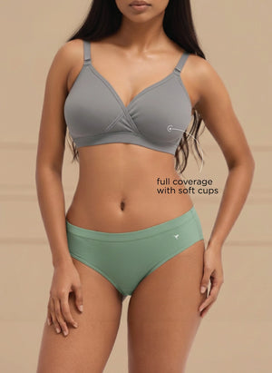Crossy Lift Bra - X-Frame Support Bra with Full Coverage & Side Support for Lift