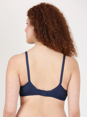 Buy Blossom Bra_Double Layered Cut and Sew_SAREE BRA_2511 BLUE 3