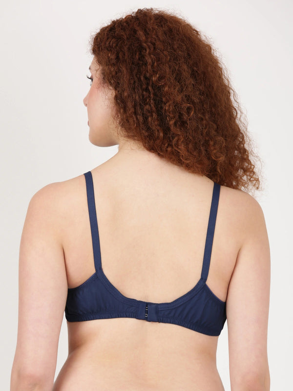 Buy Blossom Bra_Double Layered Cut and Sew_SAREE BRA_2511 BLUE 3