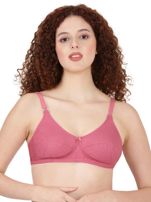 Buy Blossom Bra_Double Layered Cut and Sew_SAREE BRA_2511 ROSE GOLD 1