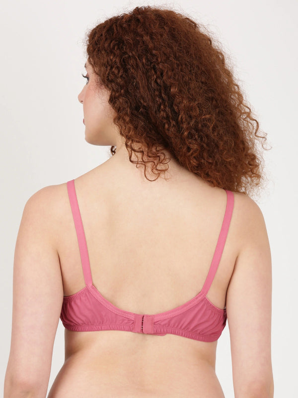 Buy Blossom Bra_Double Layered Cut and Sew_SAREE BRA_2511 ROSE GOLD 3