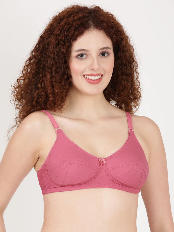 Buy Blossom Bra_Double Layered Cut and Sew_SAREE BRA_2511 ROSE GOLD 4