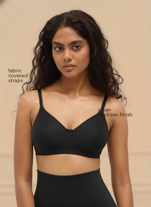Essential - Wire-Free Full Coverage Non Padded Everyday T-Shirt Bra