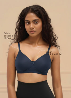 Essential - Wire-Free Full Coverage Non Padded Everyday T-Shirt Bra
