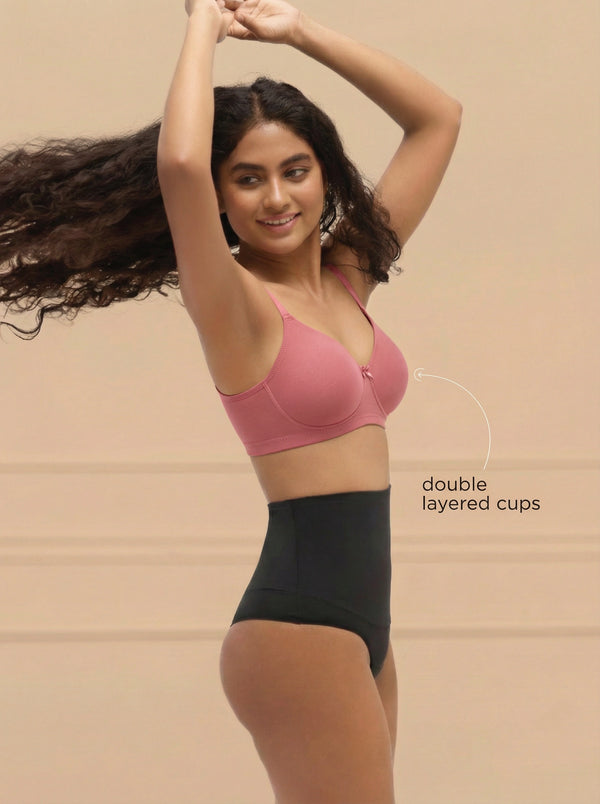 Essential - Wire-Free Full Coverage Non Padded Everyday T-Shirt Bra