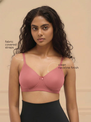 Essential - Wire-Free Full Coverage Non Padded Everyday T-Shirt Bra