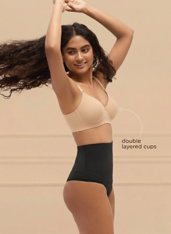 Essential - Wire-Free Full Coverage Non Padded Everyday T-Shirt Bra