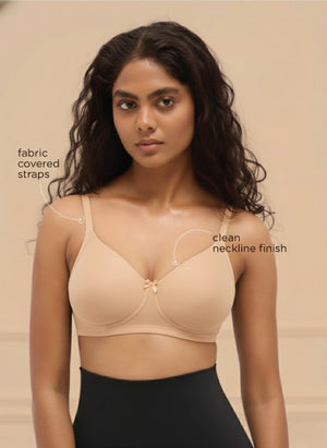 Essential - Wire-Free Full Coverage Non Padded Everyday T-Shirt Bra