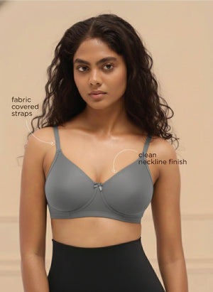 Essential - Wire-Free Full Coverage Non Padded Everyday T-Shirt Bra