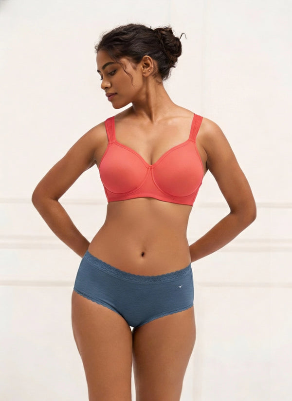 Buy_Blossom_Bra_Full_Coverage_Bra_Lightly_padded_Bra_Shouldering_Bra_Coral_pink_1