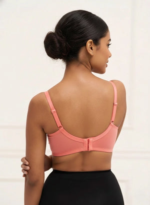 Buy_Blossom_Bra_Full_Coverage_Bra_Lightly_padded_Bra_Shouldering_Bra_Coral_pink_3