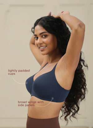 Buy_Blossom_Bra_Full_Coverage_Bra_Lightly_padded_Bra_Shouldering_Bra_Navy_blue_3
