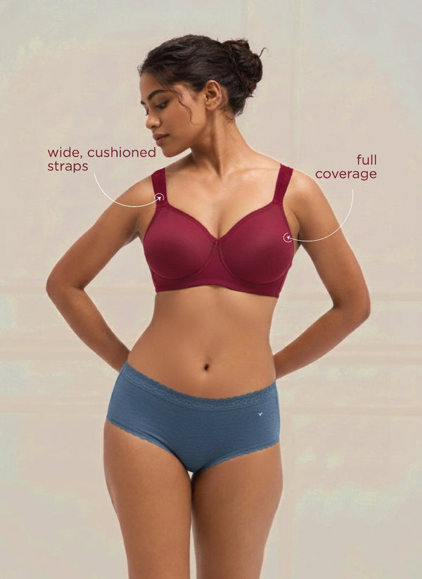 Buy_Blossom_Bra_Full_Coverage_Bra_Lightly_padded_Bra_Shouldering_Bra_Pickle_beet_2