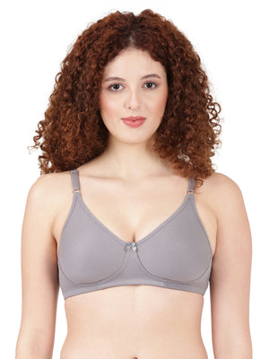 Buy Blossom Bra_Molded cup _LARA MIXED BRA_2511 GREY 1
