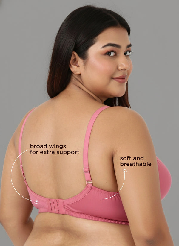 Buy_Blossom_Bra_Plus_Size_Support_Bra_Magna_Fit_cotton_terry_fabric_Rose_Gold