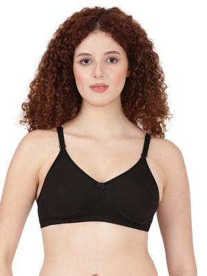 Buy Blossom Bra_Removable Straps_T-SHIRT BRA_2511 BLACK 1