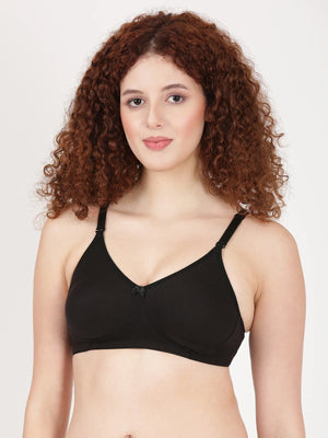 Buy Blossom Bra_Removable Straps_T-SHIRT BRA_2511 BLACK 4