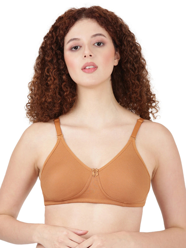 Buy Blossom Bra_Removable Straps_T-SHIRT BRA_2511 CASHEW 1