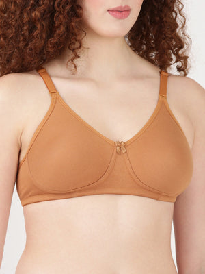 Buy Blossom Bra_Removable Straps_T-SHIRT BRA_2511 CASHEW 2