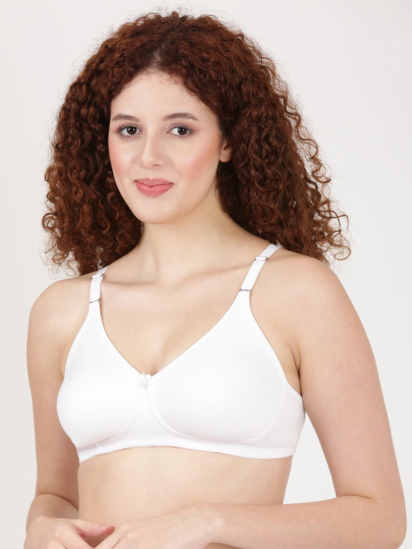 Buy Blossom Bra_Removable Straps_T-SHIRT BRA_2511 WHITE 4