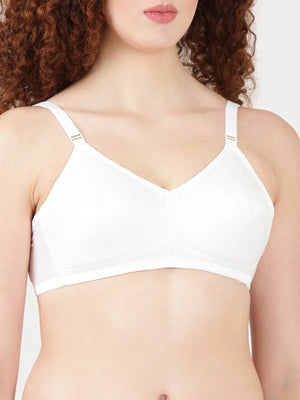 Buy Blossom Bra_Uplift Support_HAKO LIFT_2511 WHITE 2