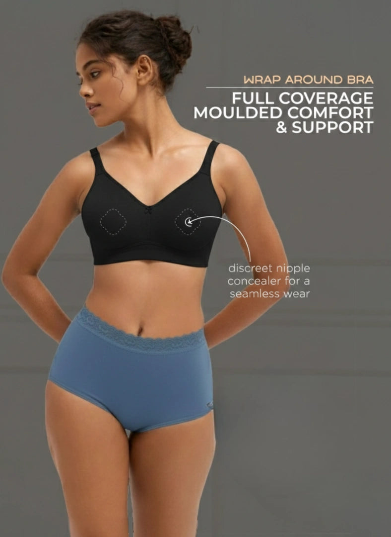 blossom-wrap around-plus size bra