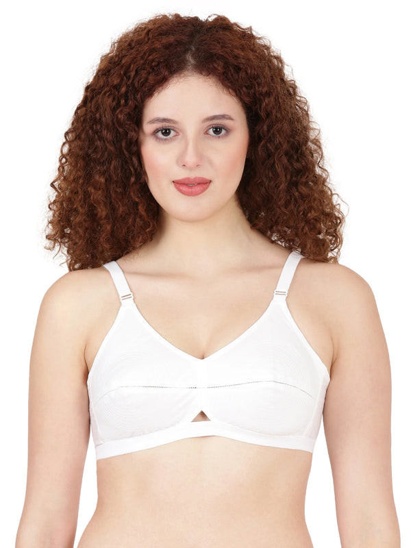 Buy Blossom Bra_seamed Support_FAVORITE BRA_2511 WHITE 1