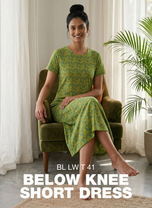 Buy_Blossom_Casual_Below-Knee_Length_Round_Neck_Printed_Cotton_Spandex_Dress