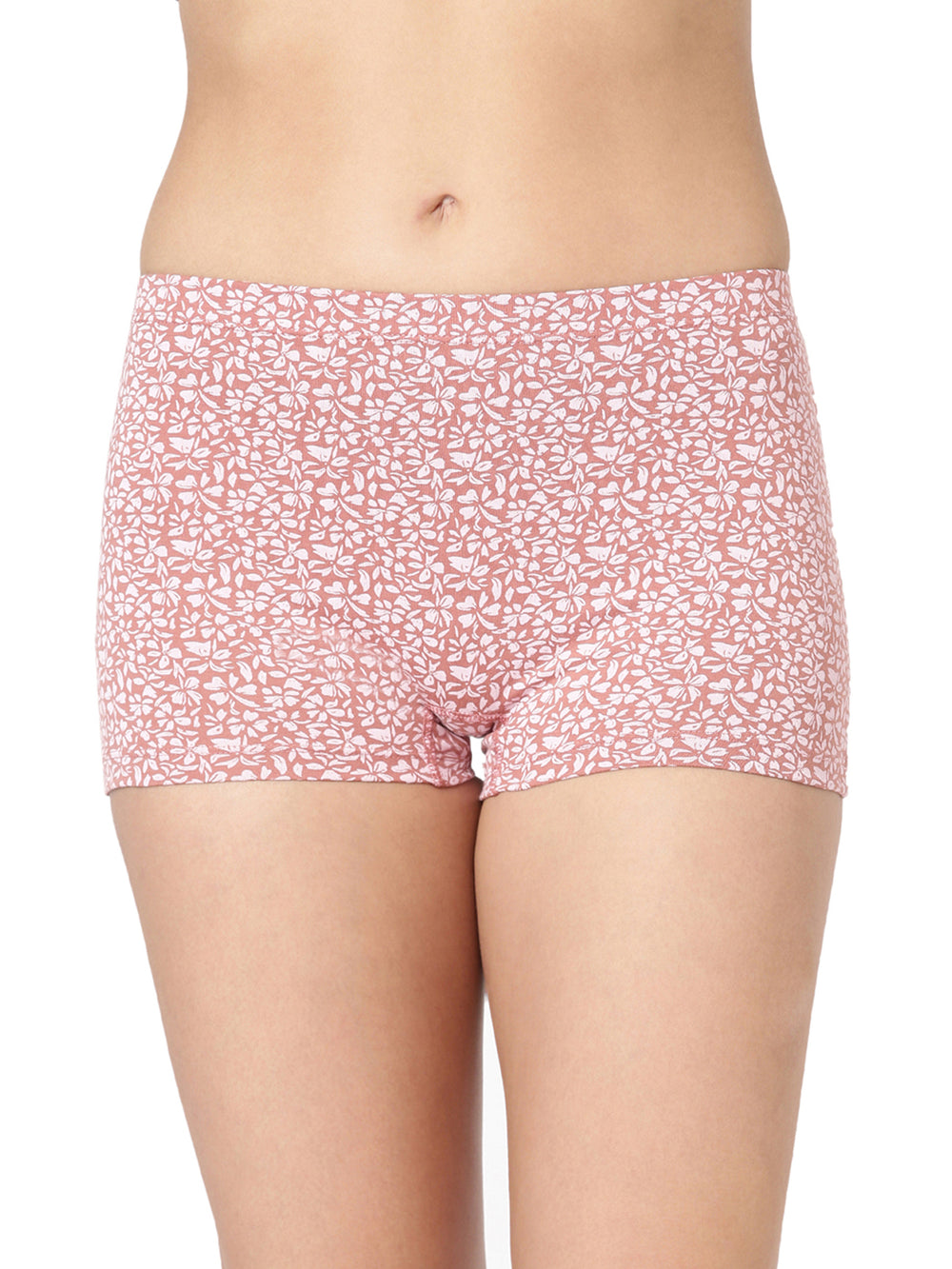 Chic Print Panties - Super Combed Cotton Boy Shorts With High Coverage, And Stylish Prints _Pack Of 2