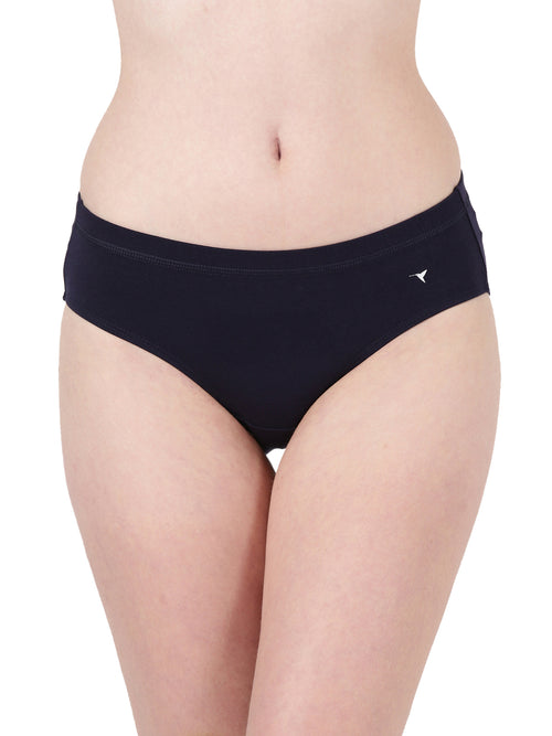 Comfy Panty - Full Coverage Stretchable Panty with Concealed Elastic _Pack of 3