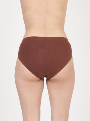 Comfy Panty - Full Coverage Stretchable Panty with Concealed Elastic _Pack of 3