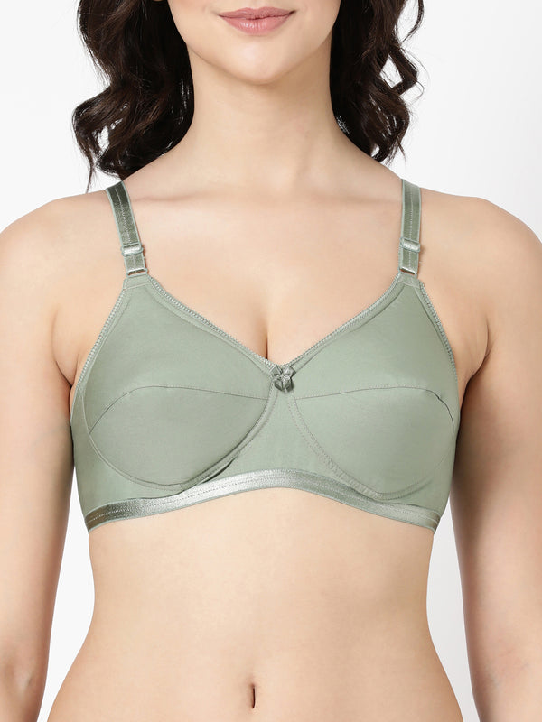 Buy Blossom_Cool Foam Bra_Padded Cups and U-Back Support_Iceberg Green-2