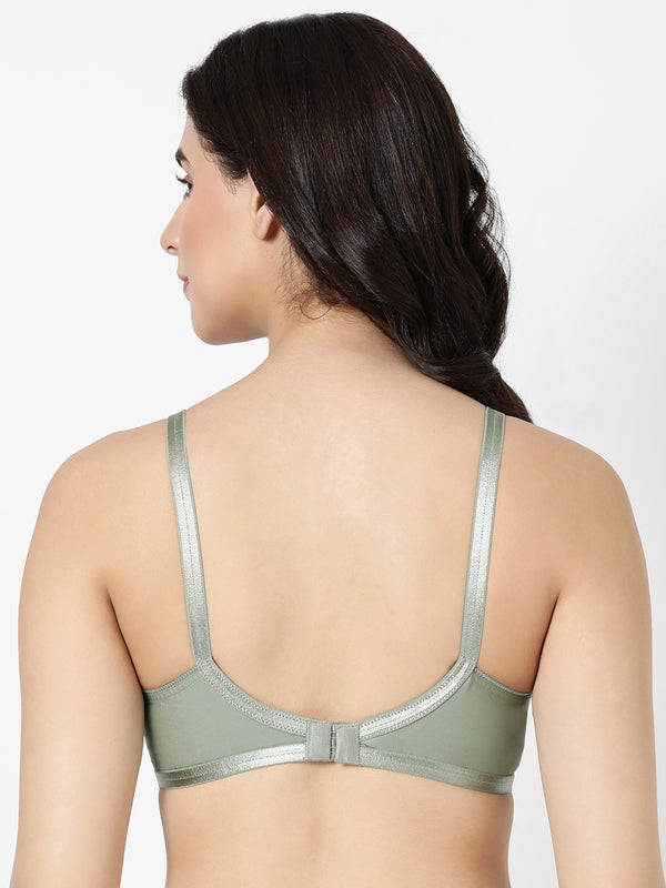 Buy Blossom_Cool Foam Bra_Padded Cups and U-Back Support_Iceberg Green-3