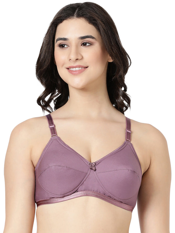 Buy Blossom_Cool Foam Bra_Padded Cups and U-Back Support_Mauve-1