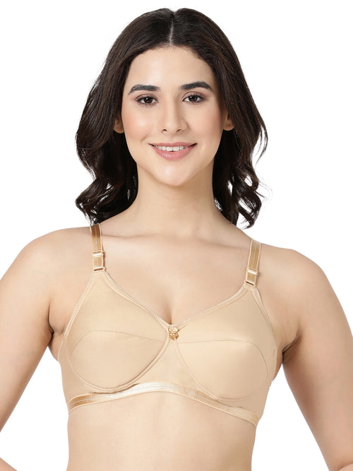 Buy Blossom_Cool Foam Bra_Padded Cups and U-Back Support_skin-1