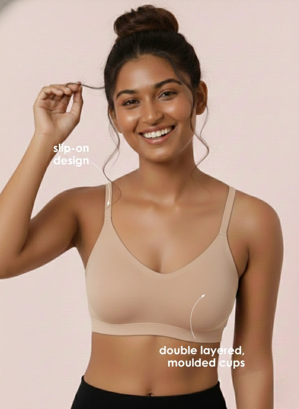 Buy_Blossom_Daffodils_Slip-On_Bra - Teen_Comfort_racerback_bra_with_keyhole_back_design