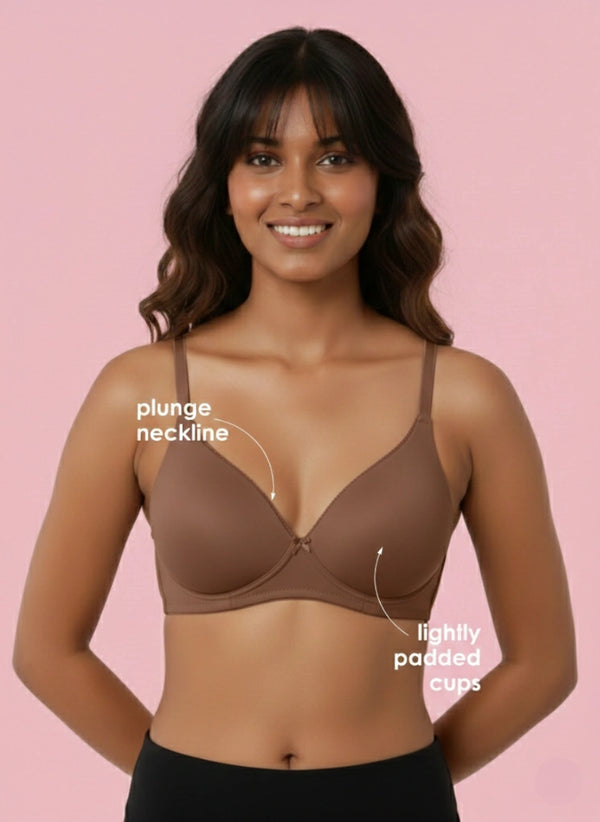 Buy_Blossom_Delicate_Lace_Trim_FIRST_TOUCH_PAD_2511_BROWN-2