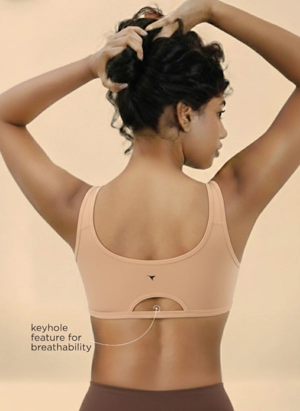 Buy_Blossom_Double layerd_Aesthetic_Slip_On_non padded_stretchable Cotton Bra_Teens_Bra