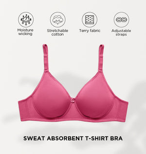 Buy_Blossom_Elegant Bra _Wirefree_Non-Padded_Full_Coverage_T-Shirt_Bra