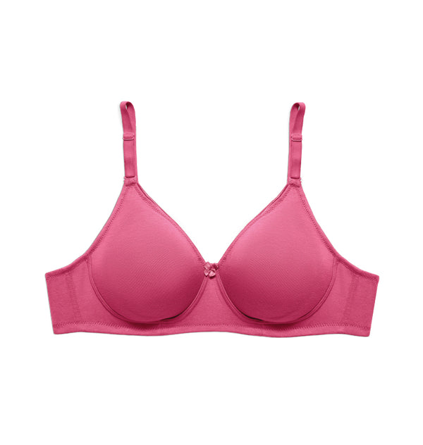 Buy_Blossom_Elegant Bra _Wirefree_Non-Padded_Full_Coverage_T-Shirt_Bra