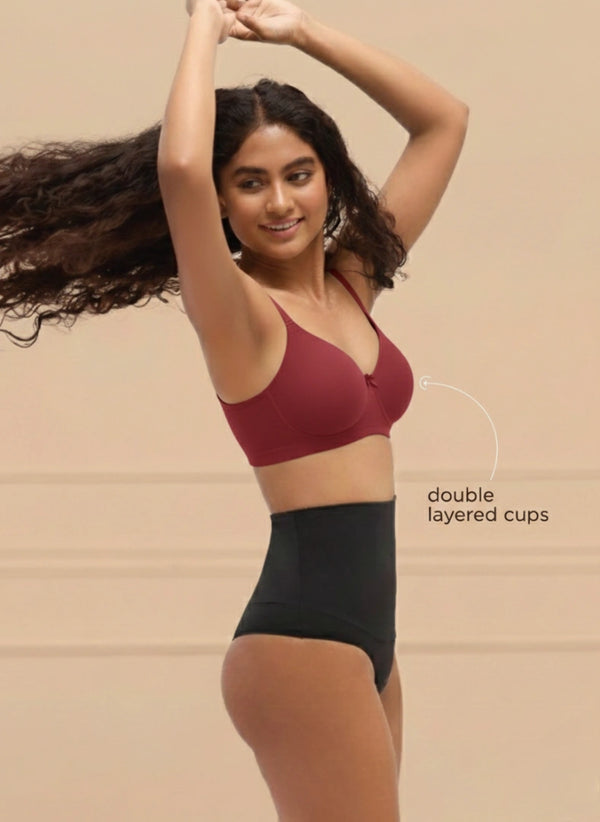 Essential - Wire-Free Full Coverage Non Padded Everyday T-Shirt Bra