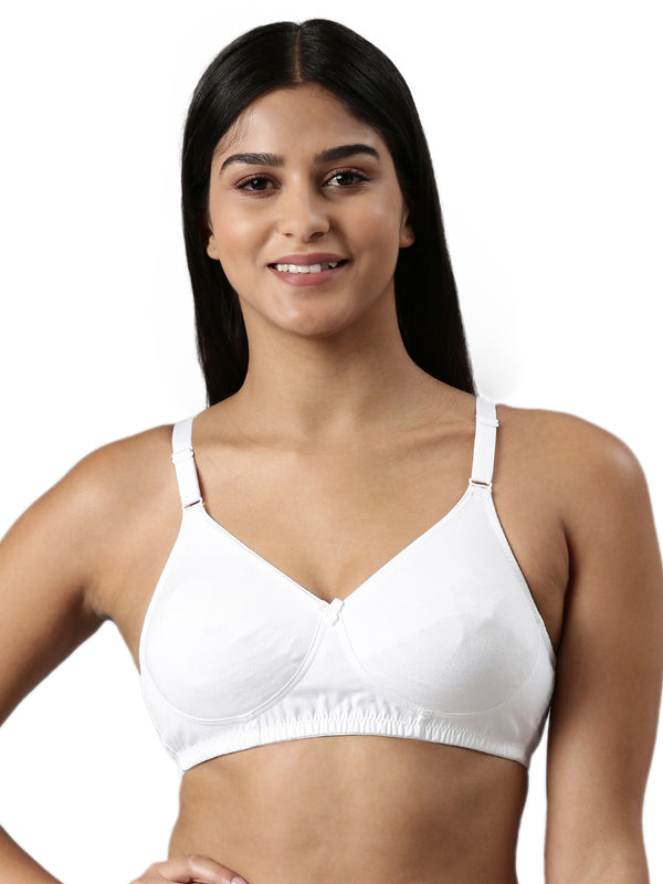 Buy Blossom_Ethnic Bra Cup_Seamless, Supportive_White-1