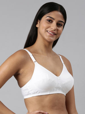Buy Blossom_Ethnic Bra Cup_Seamless, Supportive_White-2