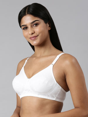 Buy Blossom_Ethnic Bra Cup_Seamless, Supportive_White-4