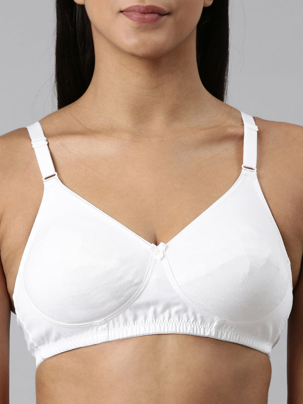 Buy Blossom_Ethnic Bra Cup_Seamless, Supportive_White-5