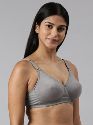 Buy_Blossom_Ethnic_Bra_woven_cotton_T-Shirt_support_bra_dark_grey